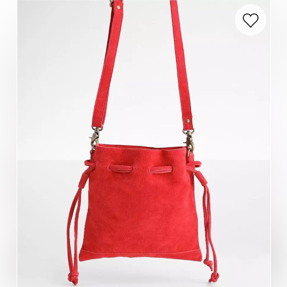 Free People Red Shoulder Bag